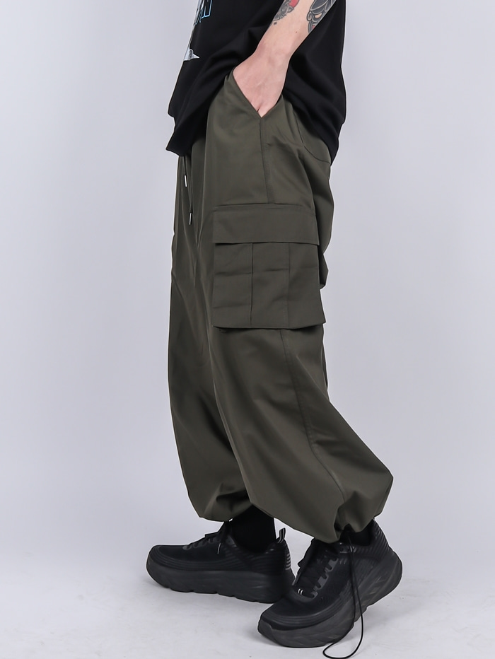 ED Wide String Cargo Pants (2color)