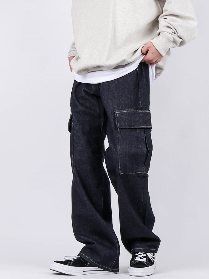 CO 71 Basic Wide Cargo Jeans