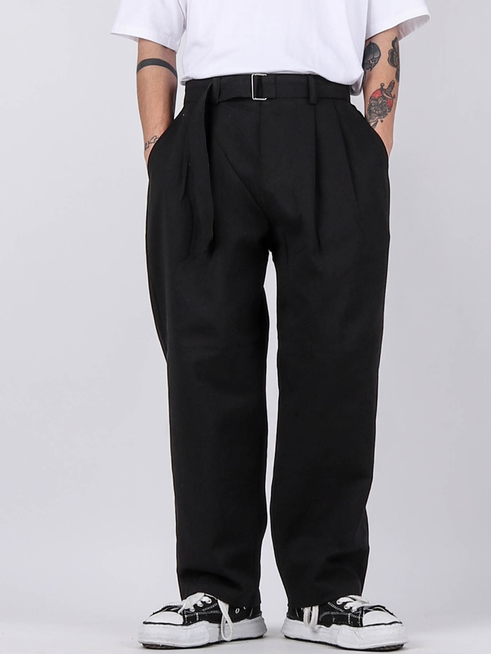 HD Moda Belt Pants (3color)
