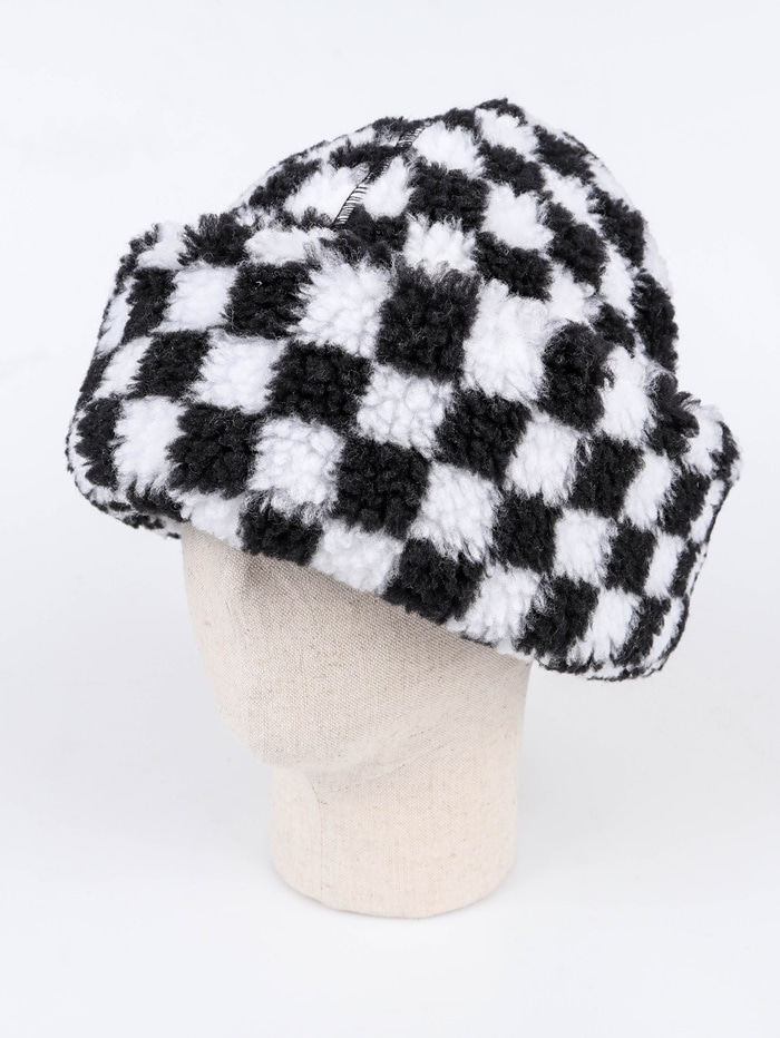 SG Checker Ugg Hat (3color)