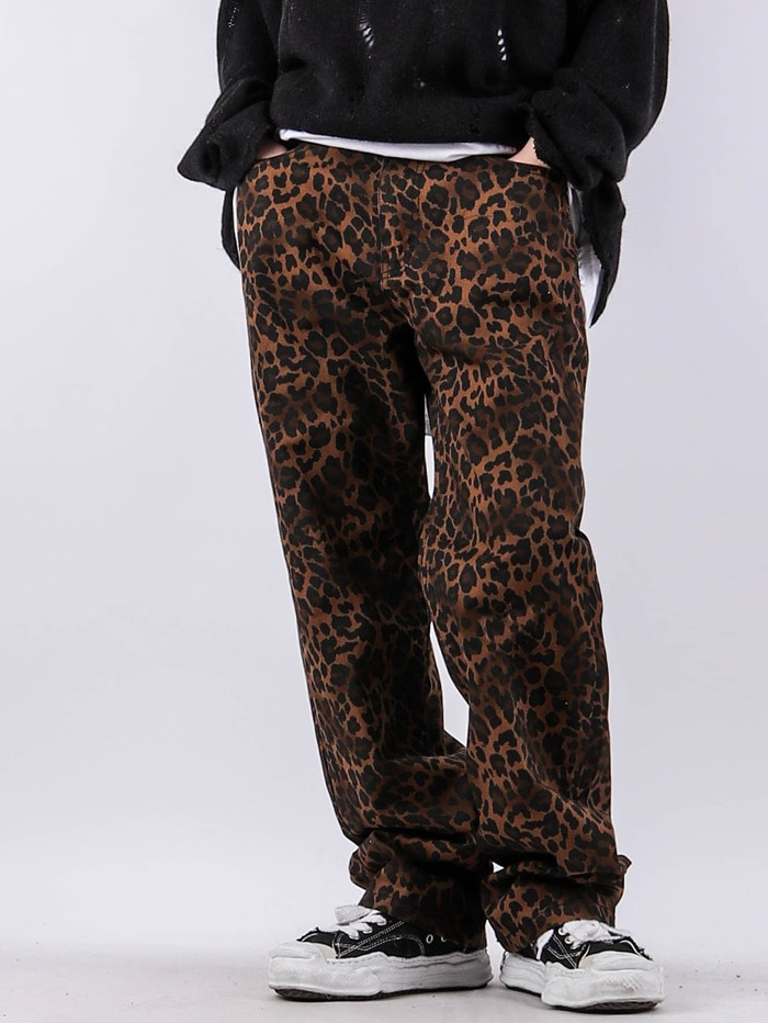 AP Leopard W Cotton Pants