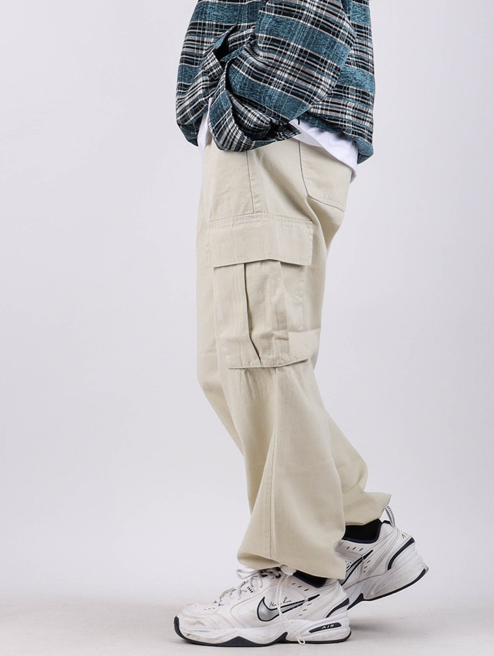 PM 74 String Cargo Pants (3color)