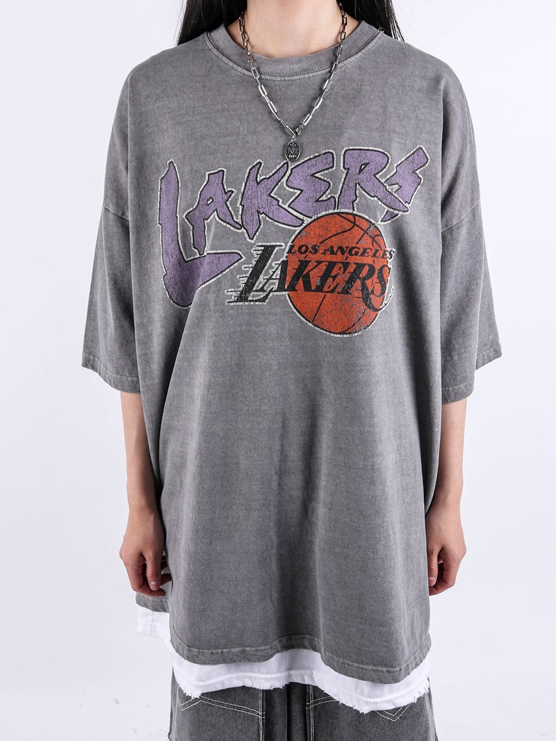 NU Lakers Pigment Short Sleeve Tee (3color)