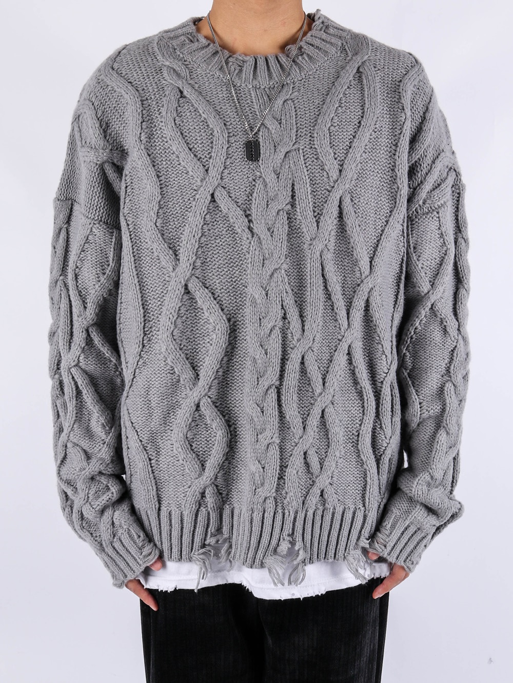 HG Madder Twist Relief Knit (2color)