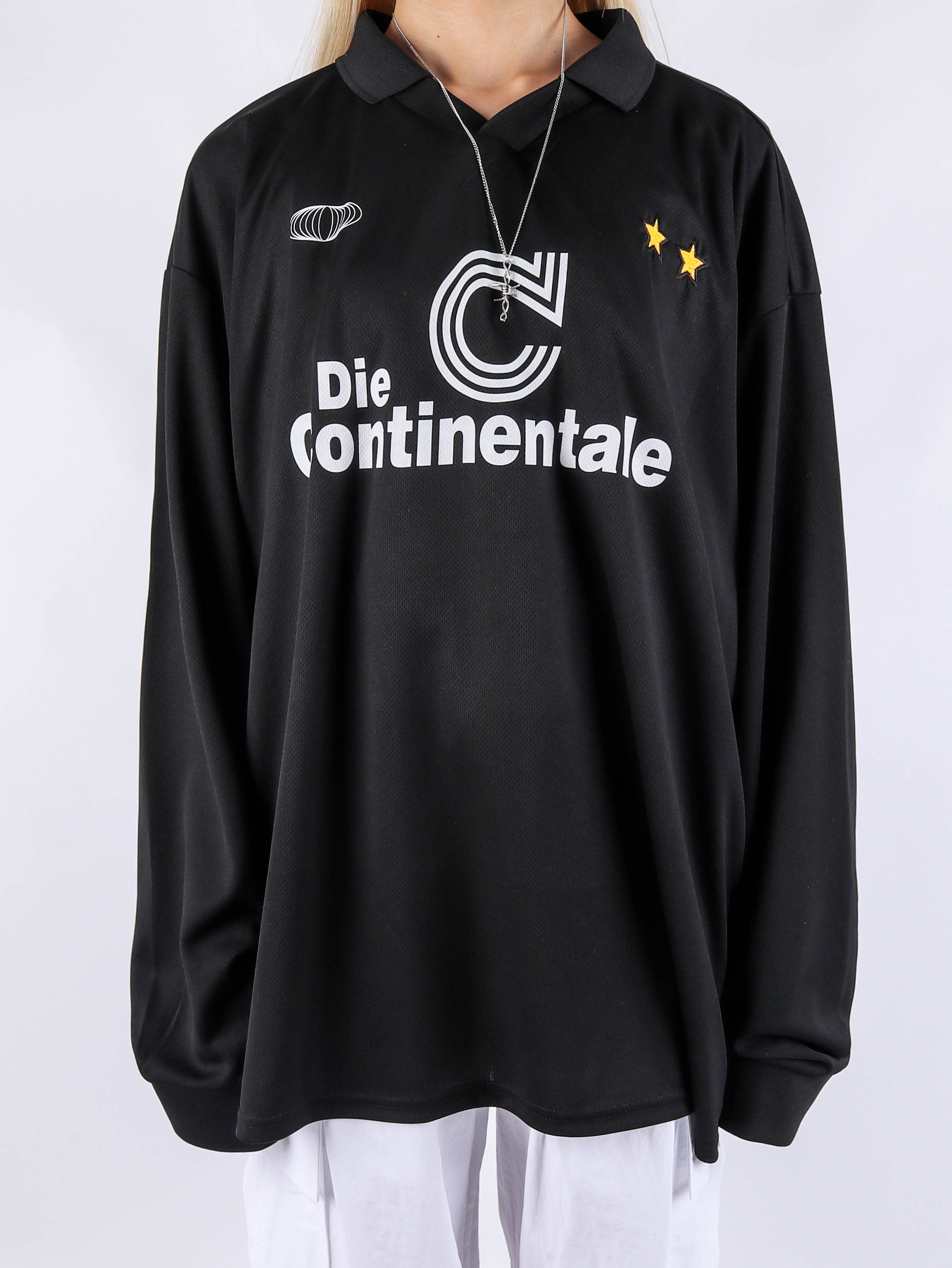 SG Continental Jersey Collar Long Sleeve Tee (3color)
