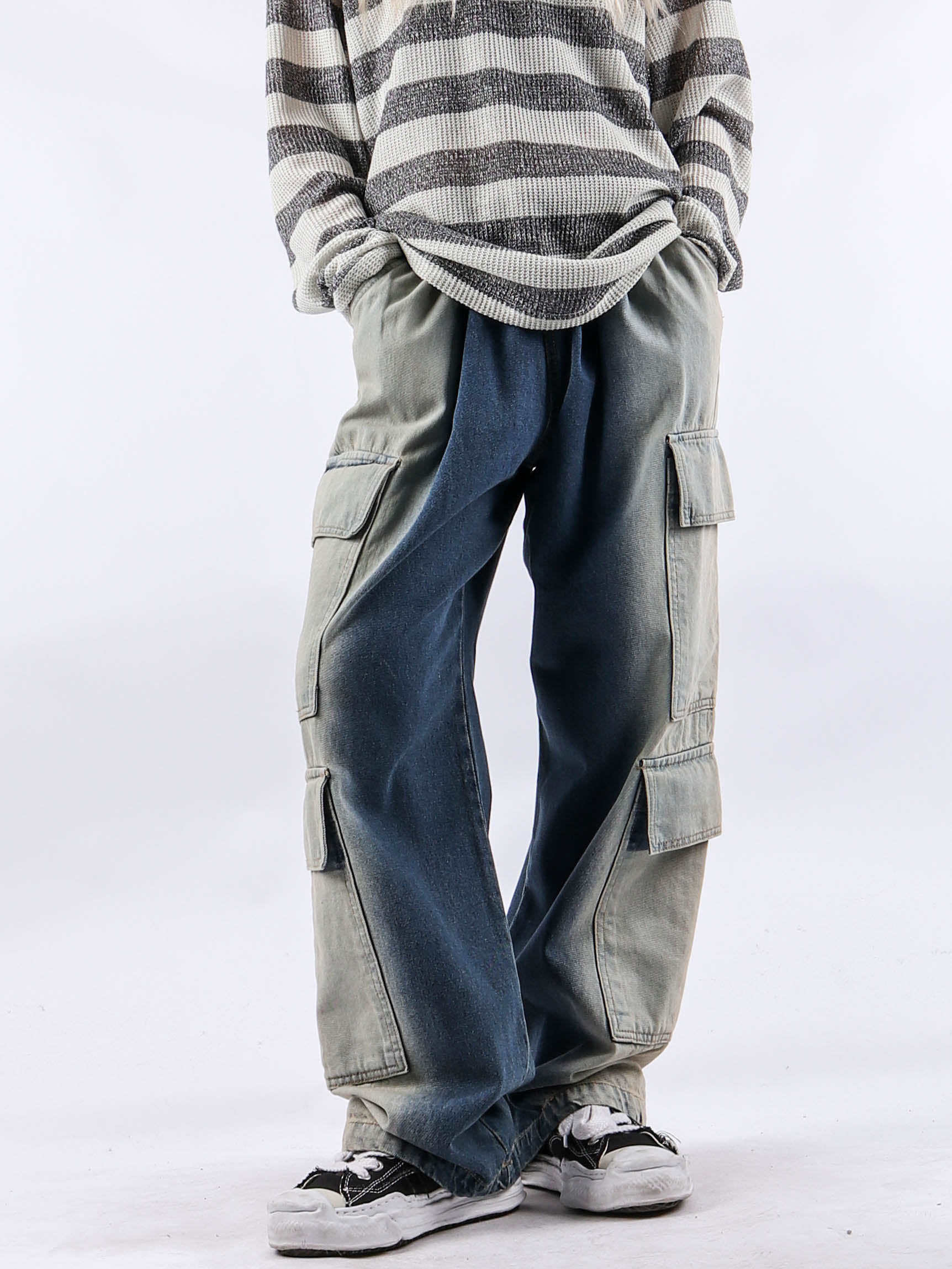 MG Thin Cargo Pants (2color)