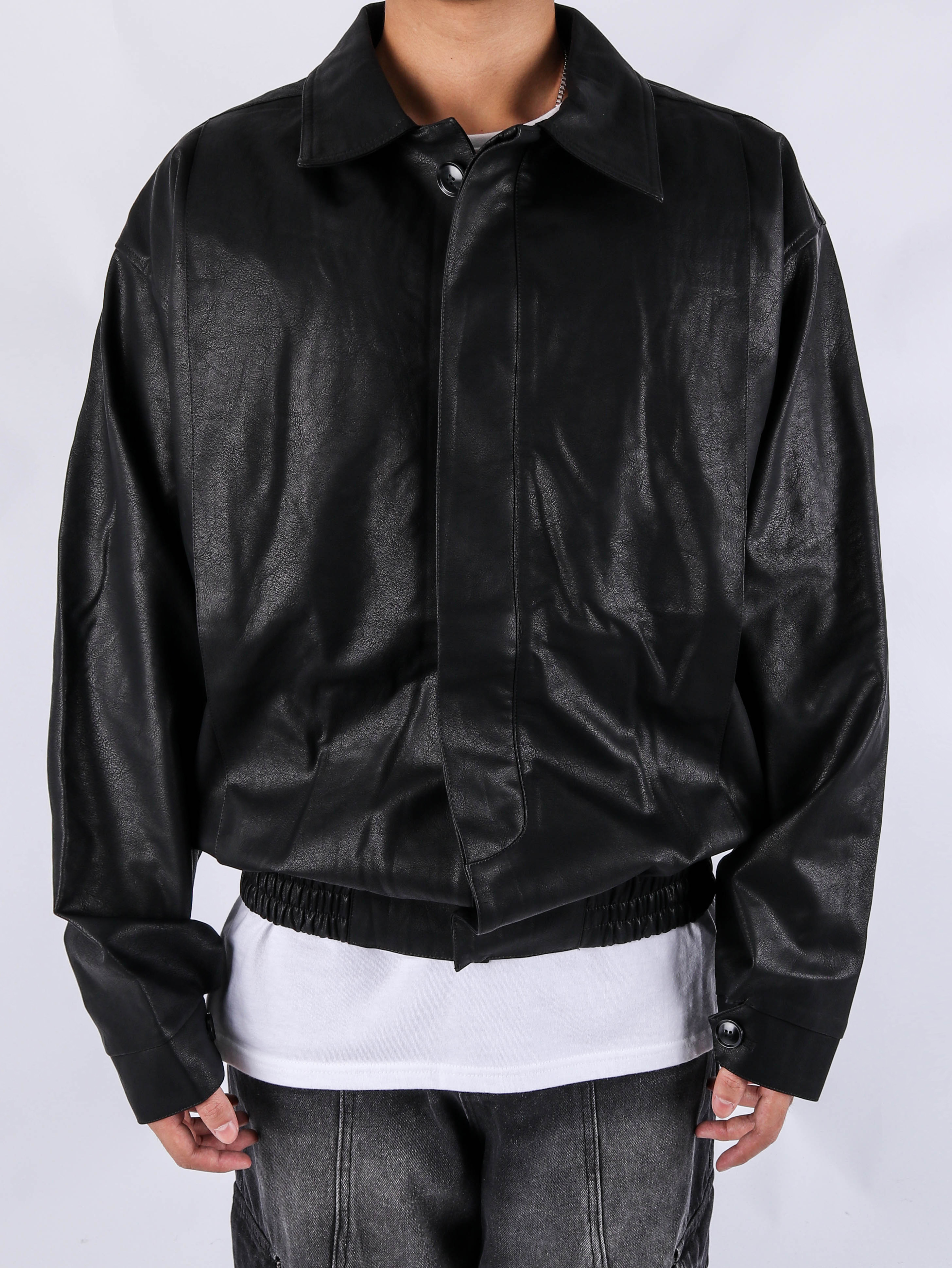 NM Rover Leather Jacket (3color)